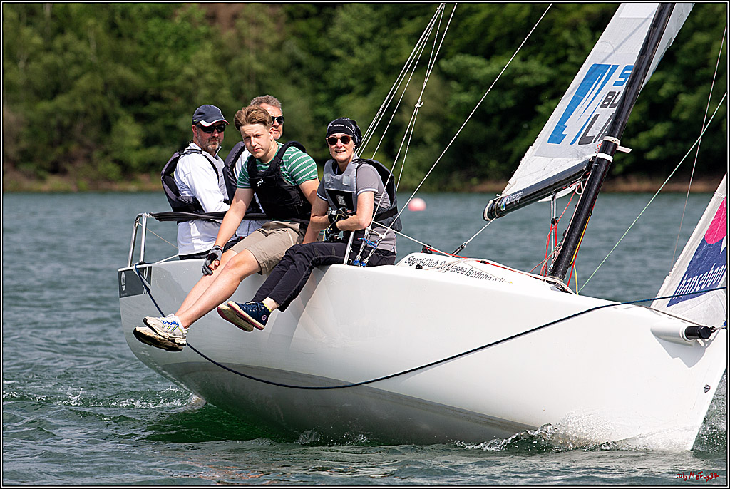 J70 - WOODLAND, 12.06.2021 Segelboot; Segeln; Woodland; Spinnaker; J70; Sorpesee; Sauerland